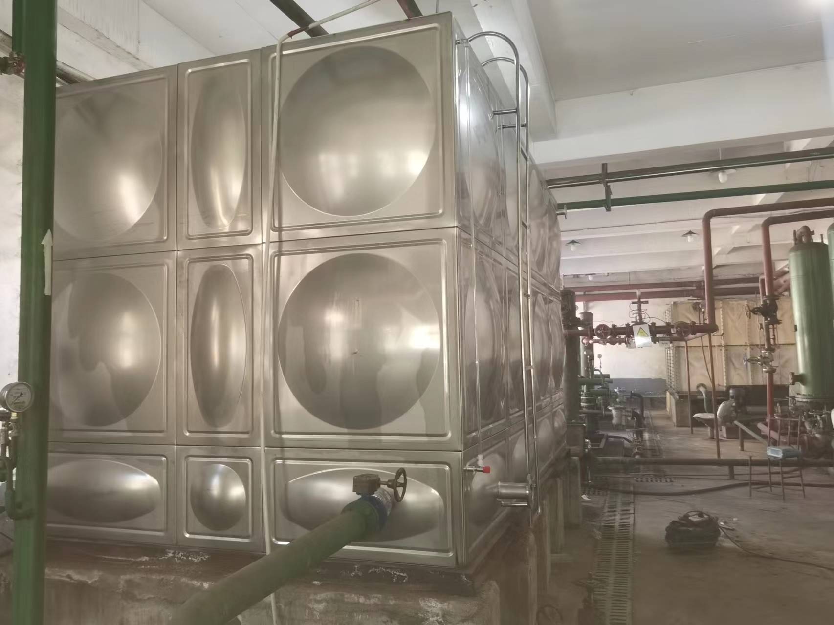 壽陽麥捷煤礦25立方水箱完工