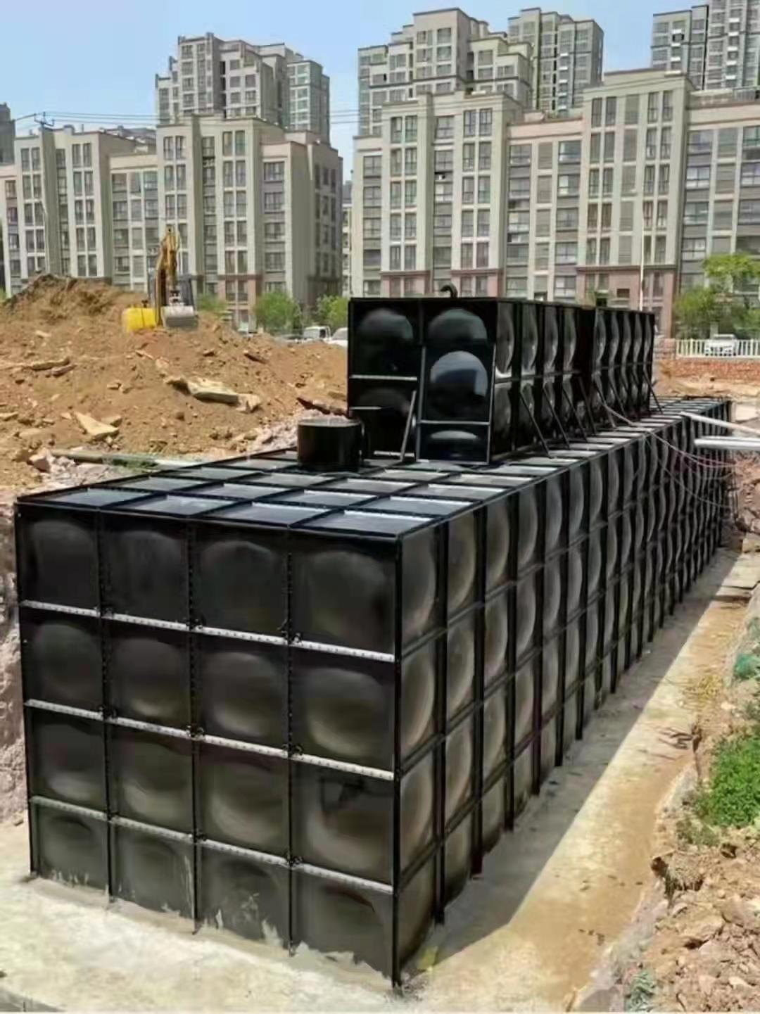 不銹鋼地埋式水箱如何安裝_呂梁地埋式水箱廠家